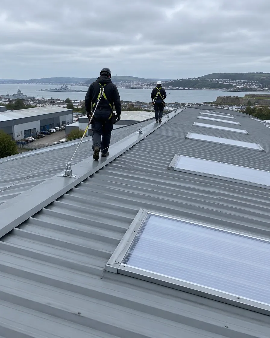 Commercial roofing in Padstow